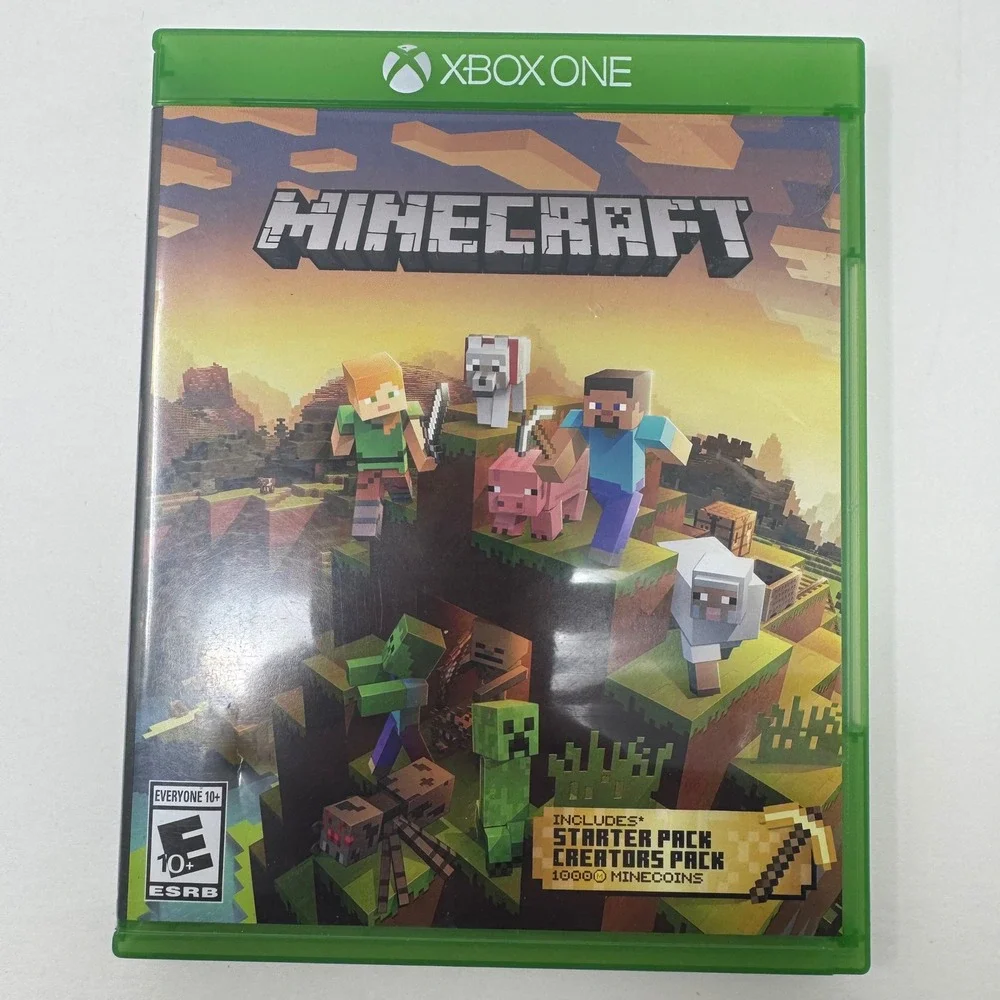 Minecraft Xbox One Game Disc with Starter and Creators Pack